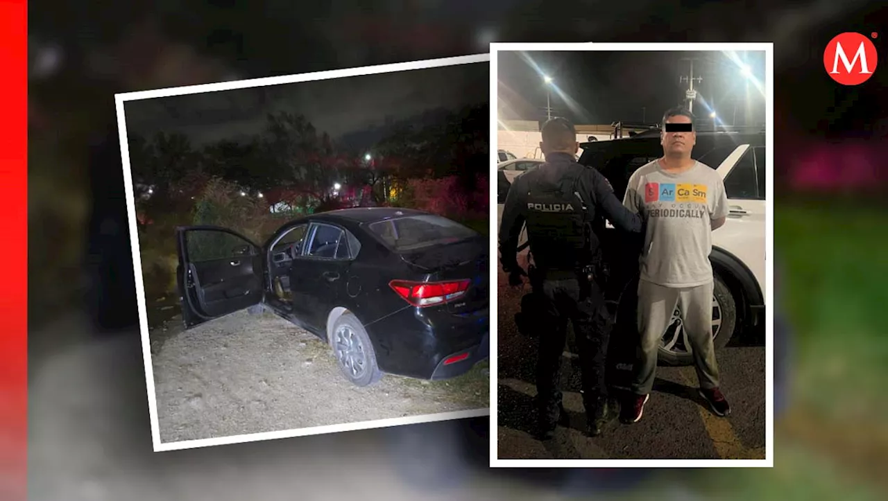 Detienen a hombre con droga en Guadalupe; intentaba huir por arroyo La Talaverna