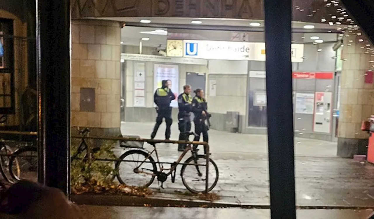 Mann zieht bei Schlägerei Pistole: Schwer bewaffnete Polizisten stürmen Bahnhof