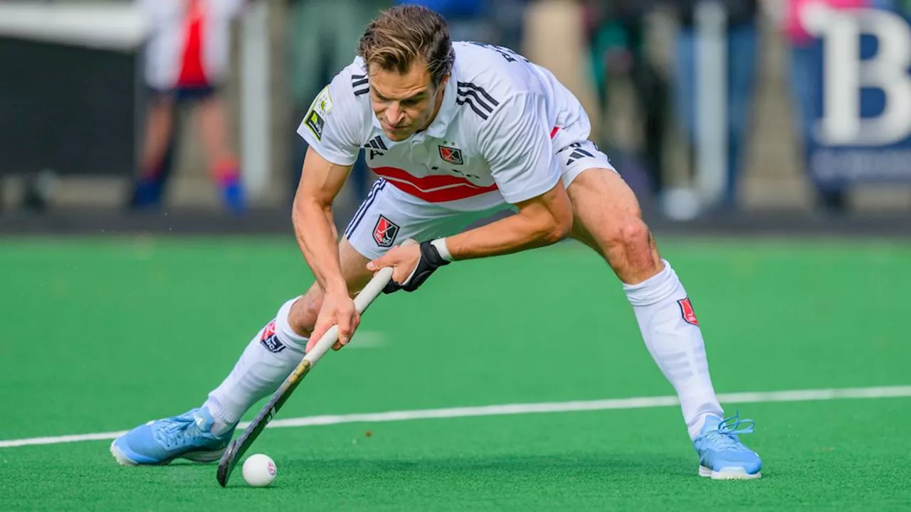 Amsterdam wint hockeytopper tegen Den Bosch en stijgt een plaatsje