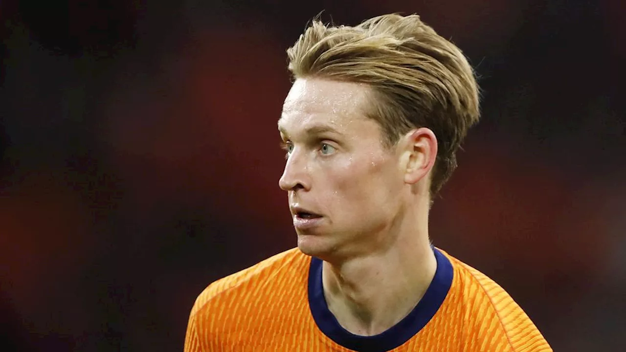 Oranje mag zich rijk rekenen met middenveld, al is topvorm De Jong nog ver weg