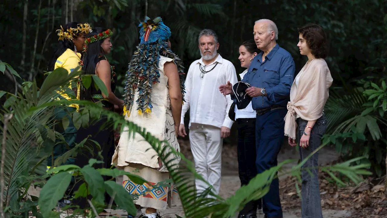 Biden reist zu historischem Besuch ins Amazonasgebiet