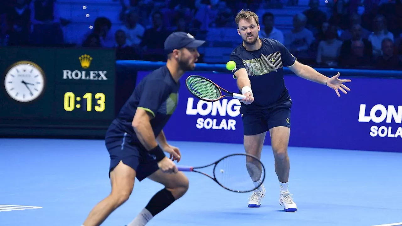 Krawietz/Pütz gewinnen Finals: Triumph im Krimi: Deutsches Duo krönt sein Tennis-Märchen