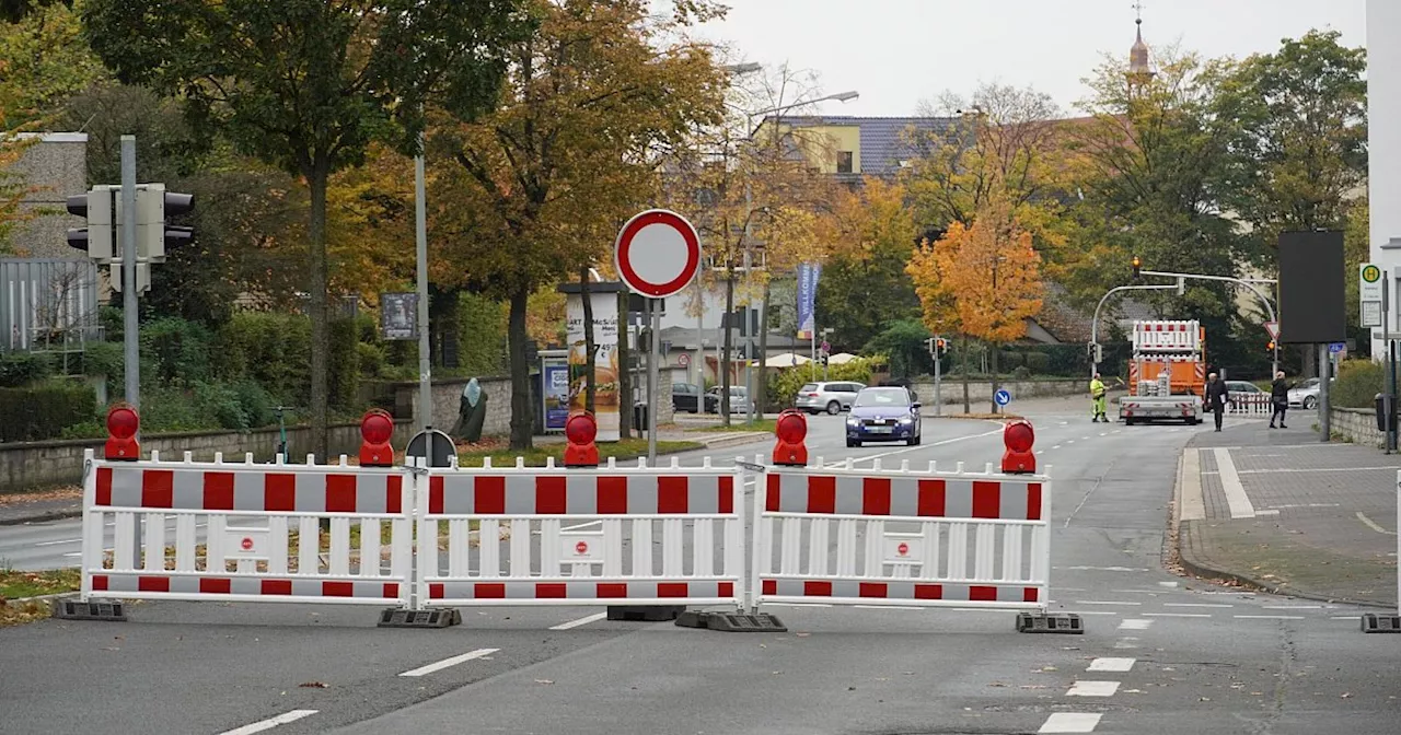 Baustelle in Paderborn wird erweitert: Zusätzliche Einschränkung für den Autoverkehr