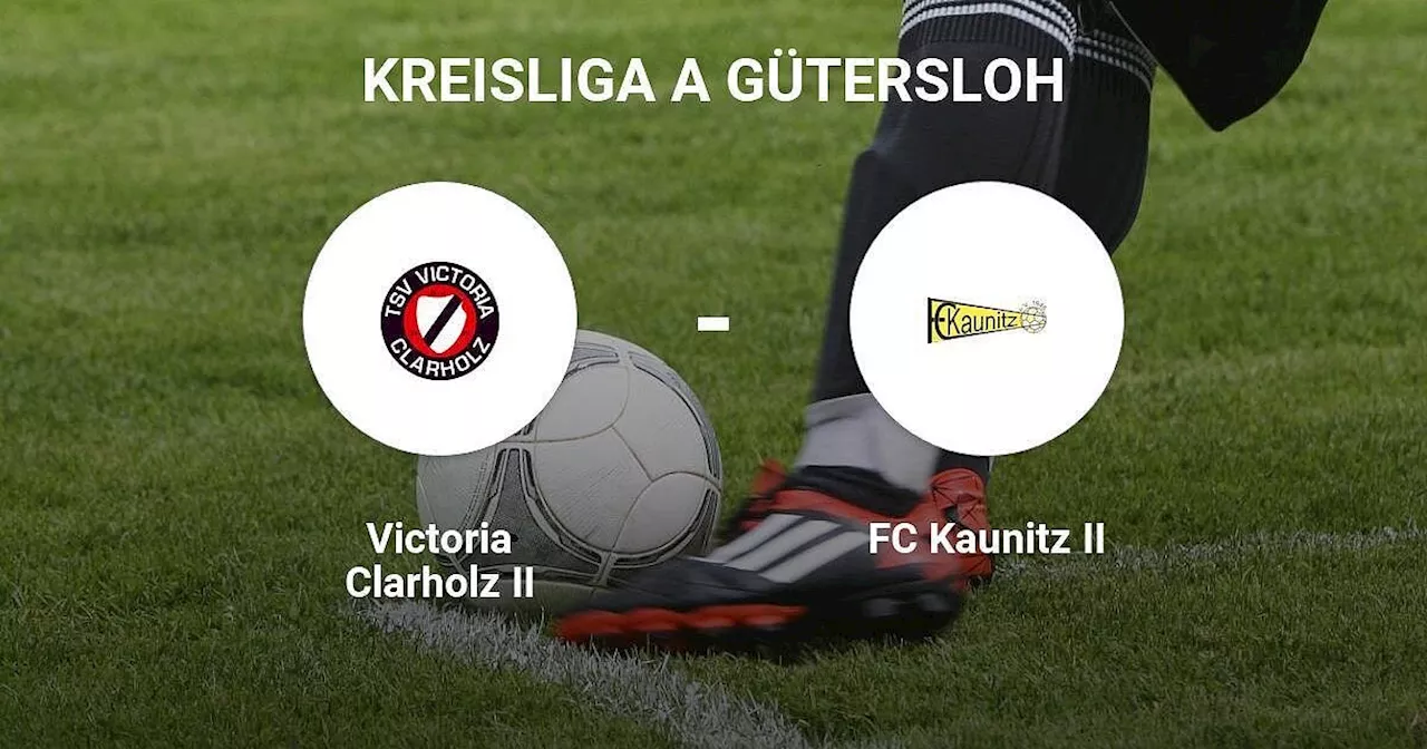 FC Kaunitz II verliert gegen Victoria Clarholz II