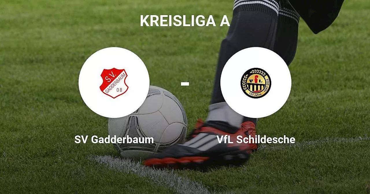 SV Gadderbaum bietet VfL Schildesche Paroli