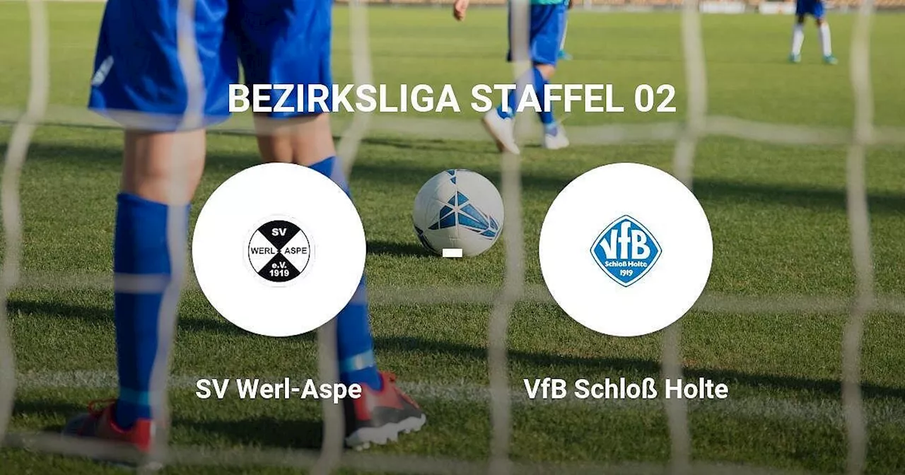 SV Werl-Aspe kassiert gegen VfB Schloß Holte