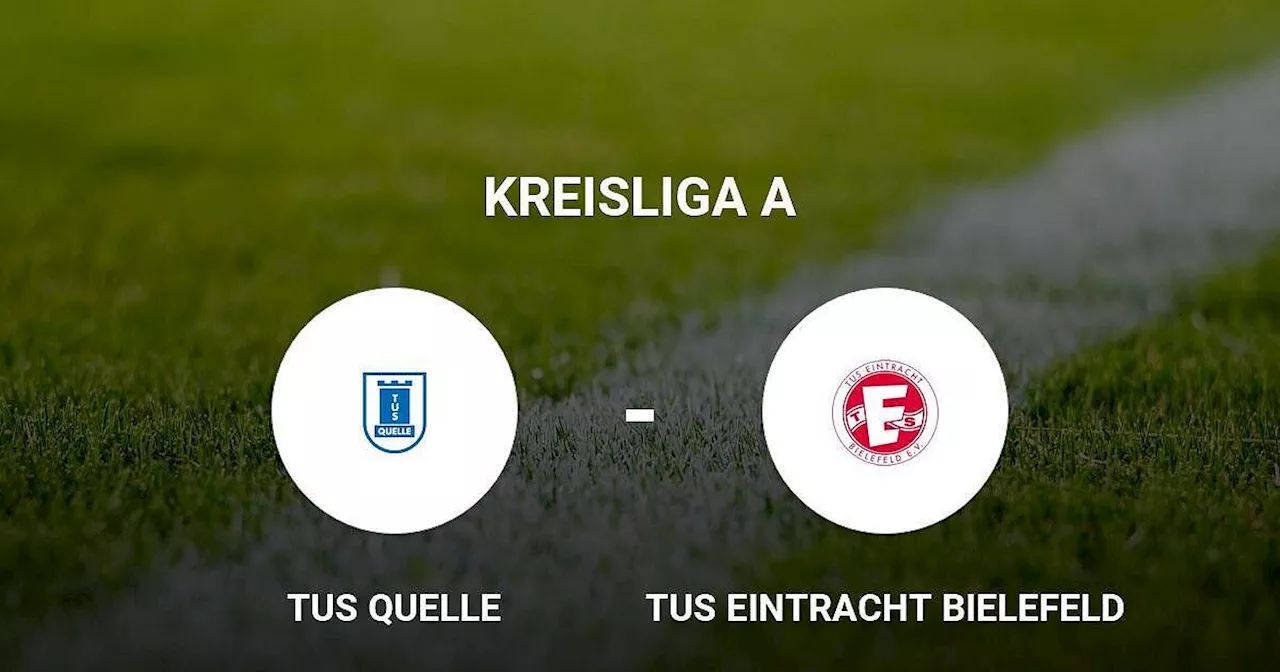 TuS Quelle setzt sich knapp durch gegen TuS Eintracht Bielefeld