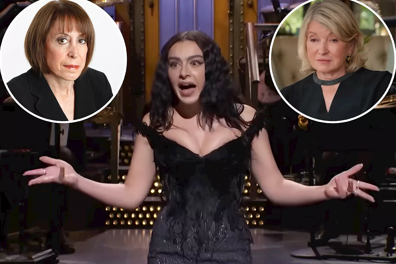 Charli XCX calls Martha Stewart’s feud with The Post journalist ‘extremely brat’ in ‘SNL’ monologue