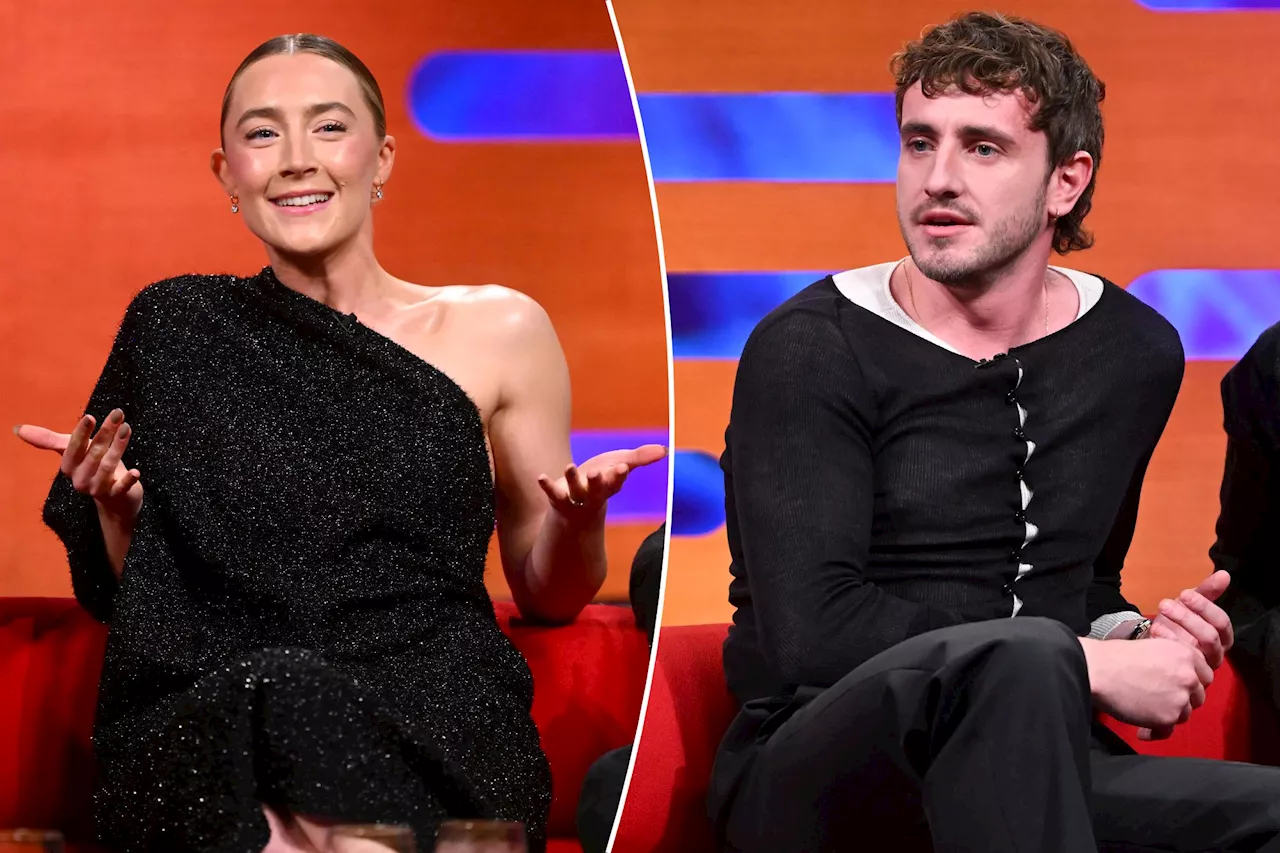 'Gladiator II' star Paul Mescal addresses Saoirse Ronan calling out his talk show joke: 'Hit the nail on the head'