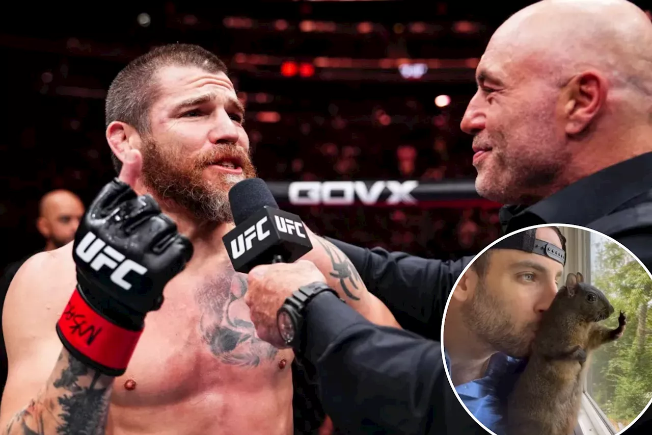 UFC fighter Jim Miller calls for 'Justice for P'Nut' in victory speech