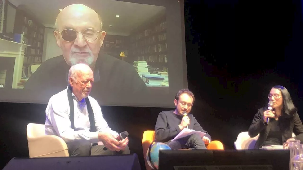 À Saint-Nazaire, l’écrivain star Salman Rushdie clôture en visio les Rencontres littéraires