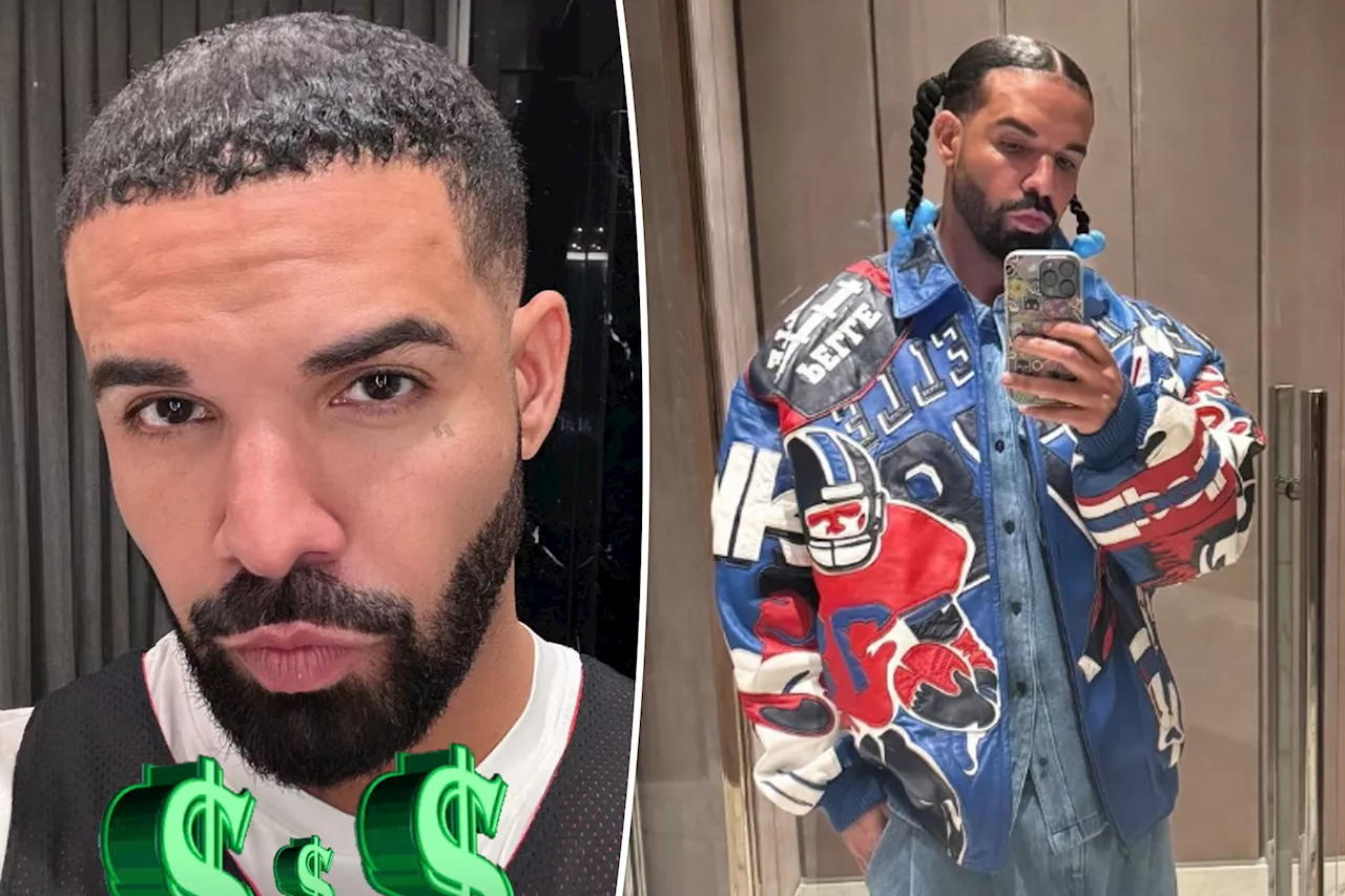 Drake debuts new haircut after being trolled for wearing pigtails with barrettes