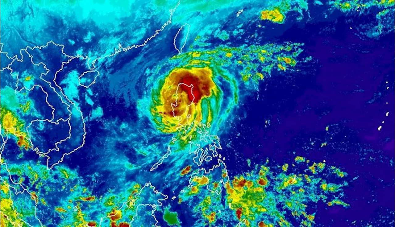 Typhoon Pepito exits Luzon landmass but still bringing winds, rain