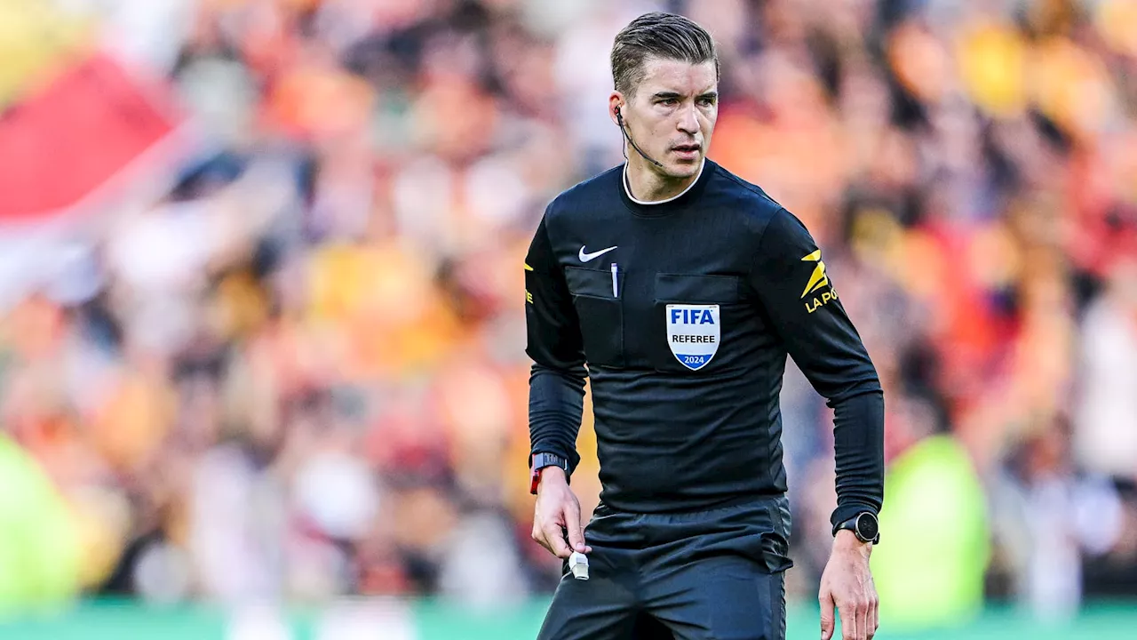 Italie-France: Letexier va recevoir son prix de meilleur arbitre de l’Euro à San Siro