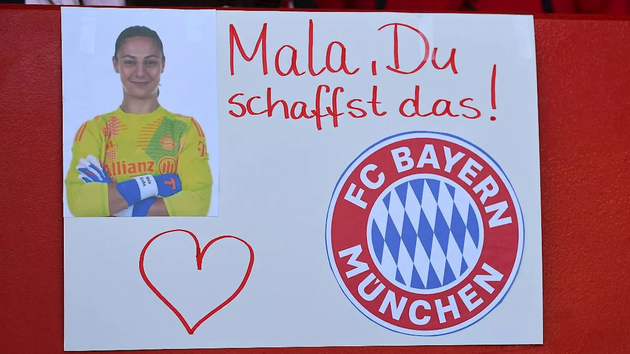 Bayern-Star an Krebs erkrankt: Spielerinnen und Fans mit rührenden Wünschen für Maria Luisa Grohs