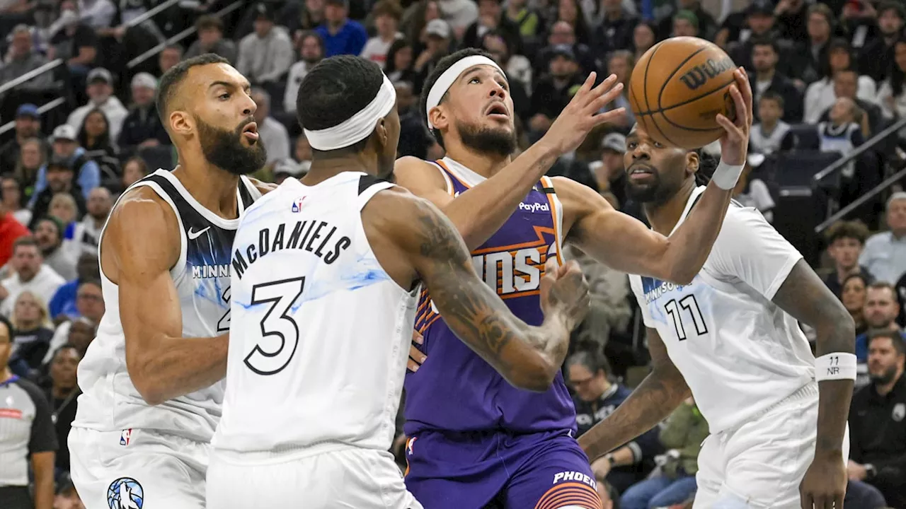 Devin Booker's Season-High Not Enough as Minnesota Timberwolves Down Phoenix Suns