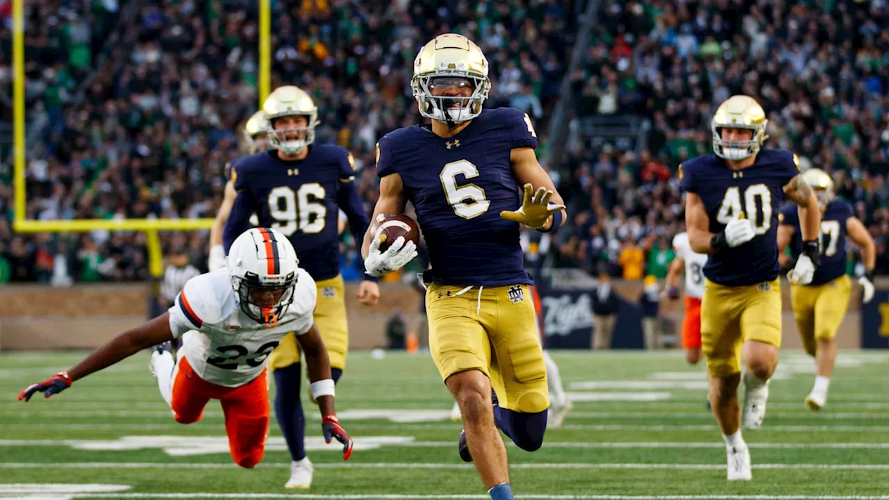 Notre Dame Extends Winning Streak to Eight, Eyes College Football Playoff Berth