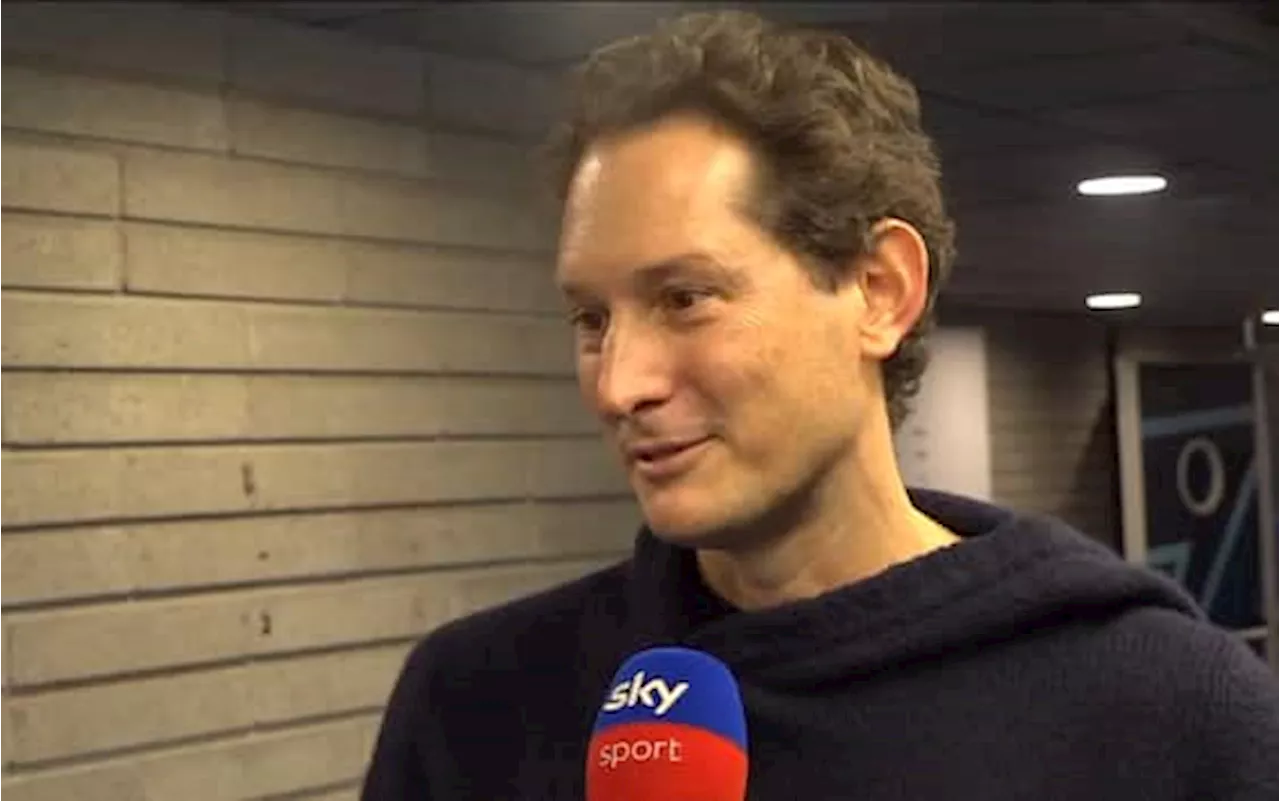 Elkann alle Atp Finals: 'Sinner è un esempio dentro e fuori dal campo'. VIDEO