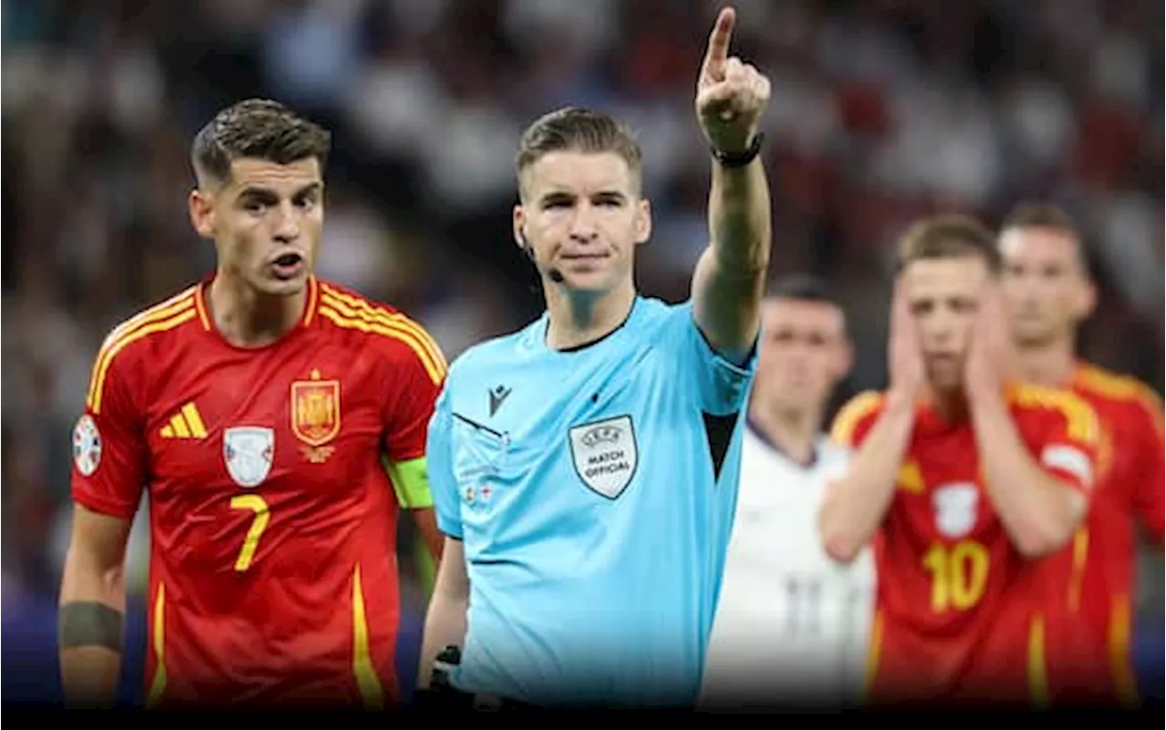 Euro 2024, prima di Italia-Francia il premio ‘Campanati’ all’arbitro Letexier