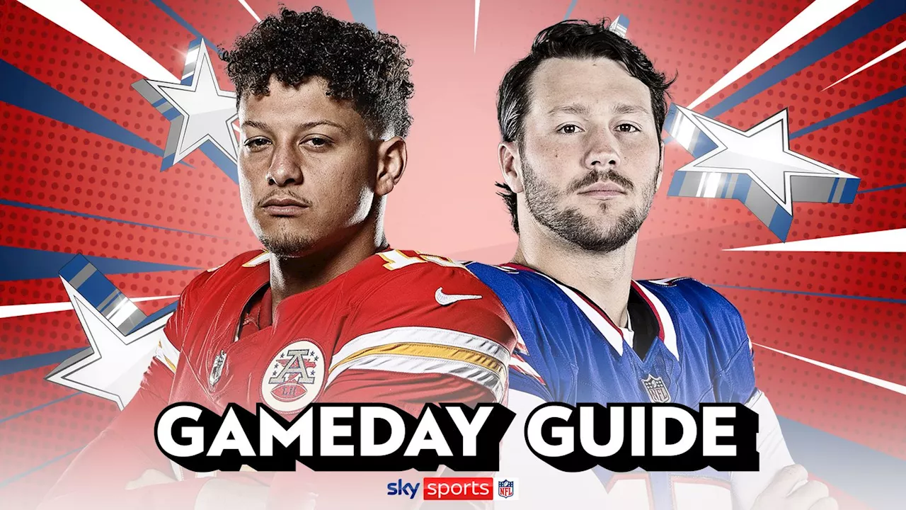 NFL gameday guide: Patrick Mahomes vs Josh Allen, Justin Herbert brilliance and George Pickens antics