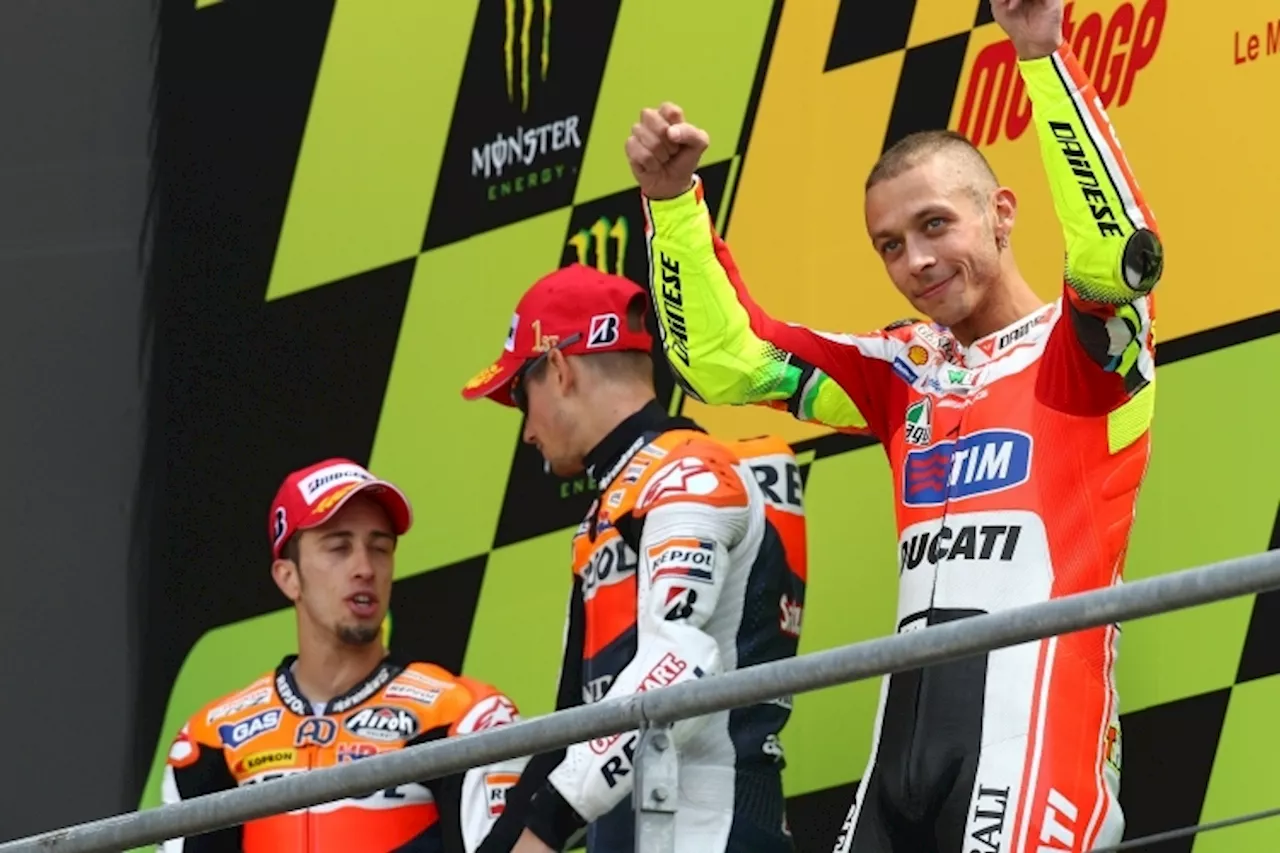 Rossi: Erstes Ducati-Podium!