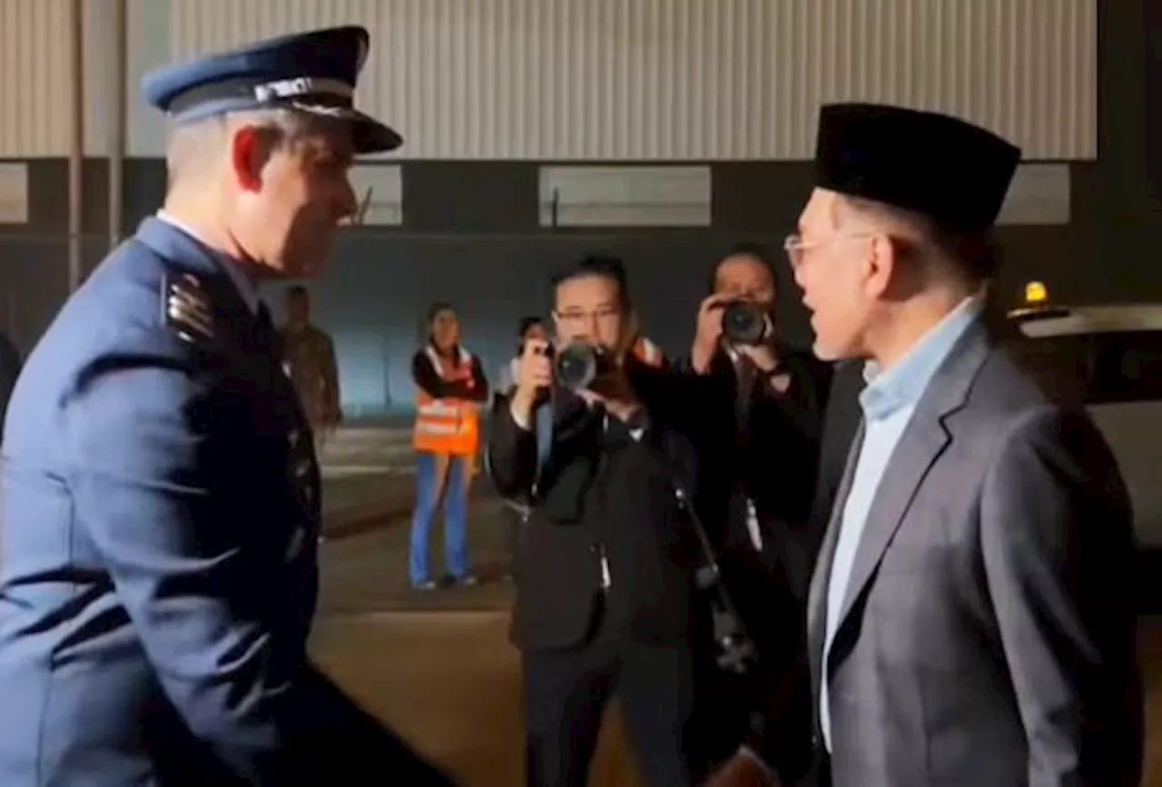 Anwar arrives in Brazil for official visit