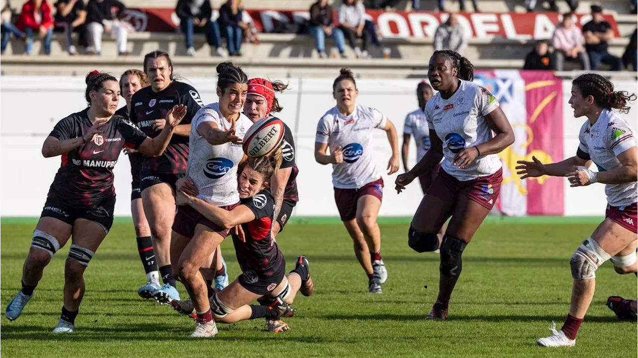 Rugby (Élite 1 F) : Les Lionnes du Stade Bordelais dominent le Stade Toulousain et restent invaincues