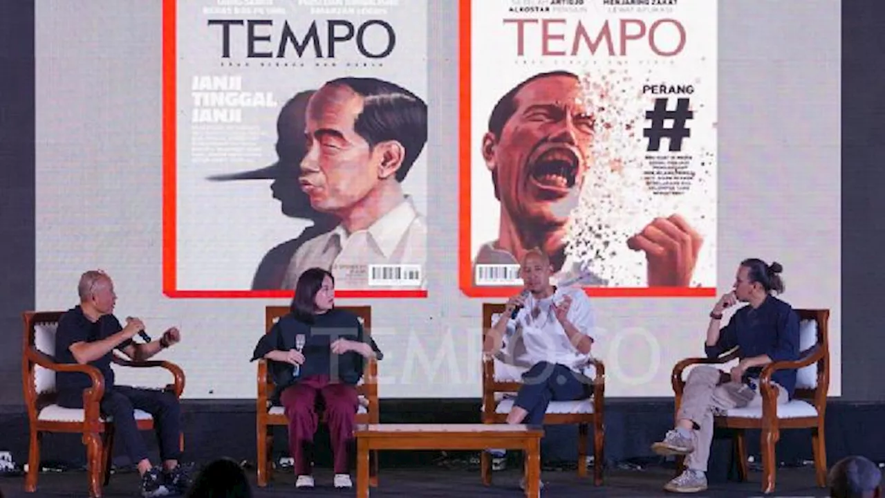 Klak Klik Festival Tempo : Suasana Talkshow 'Yang Tersembunyi dalam Cover Tempo'