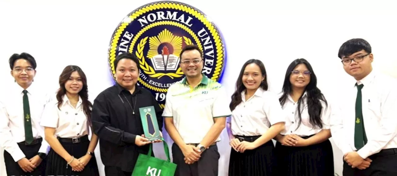 PNU welcomes Thai student teachers from Kasetsart University