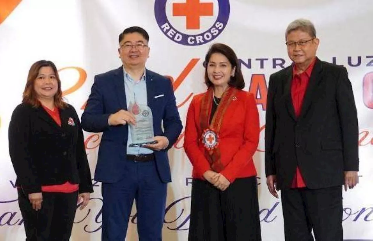 PRC honors Central Luzon blood donors, partners