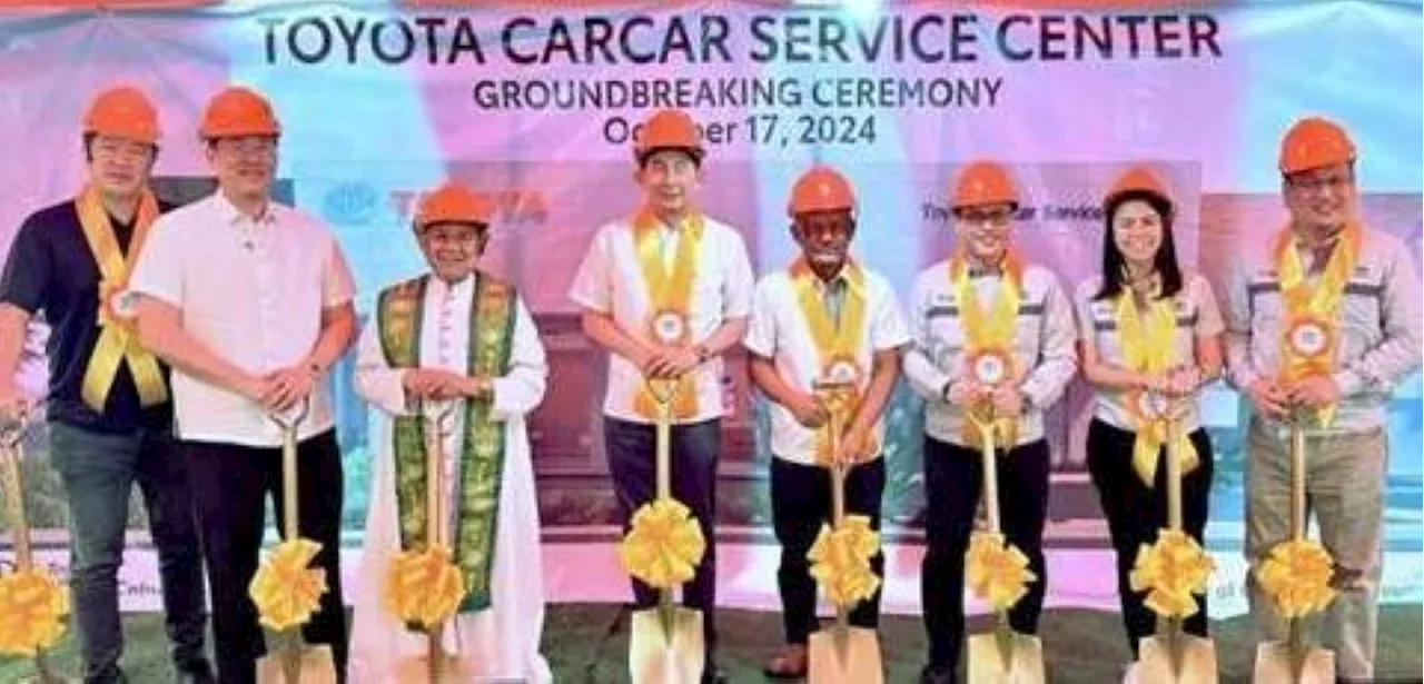 Toyota Carcar Service Center breaks ground