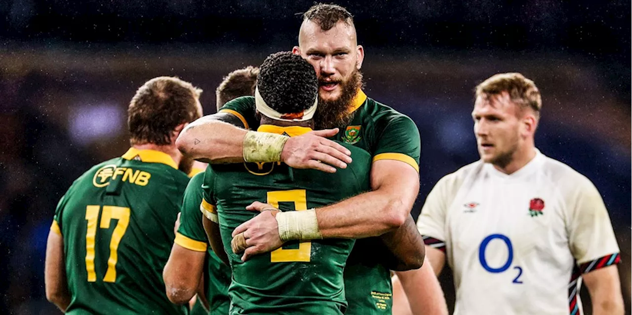 Updated rankings after Springboks win, France beat ABs