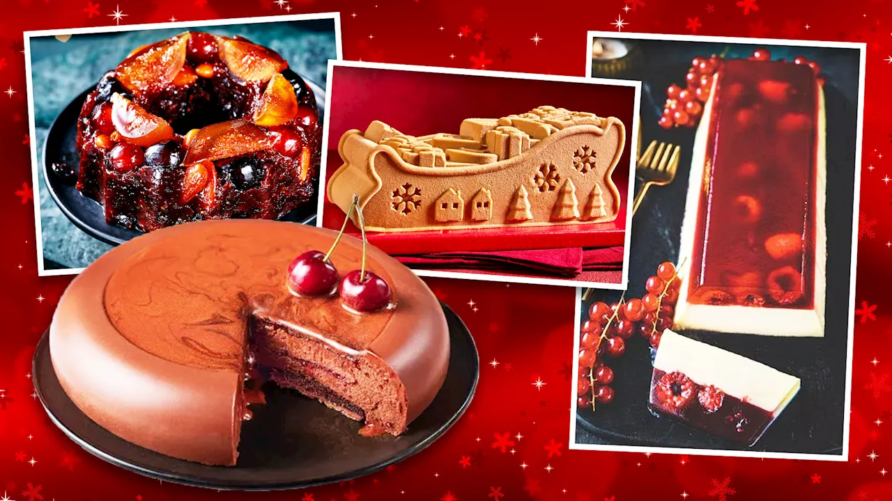 Best supermarket Christmas desserts including show-stopping Aldi cake that costs under £1 per head...