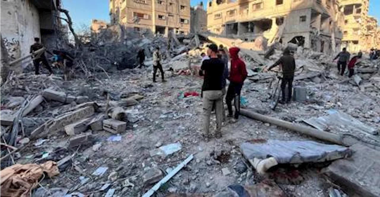 Gaza civil defence says 20 dead in Israeli air strikes