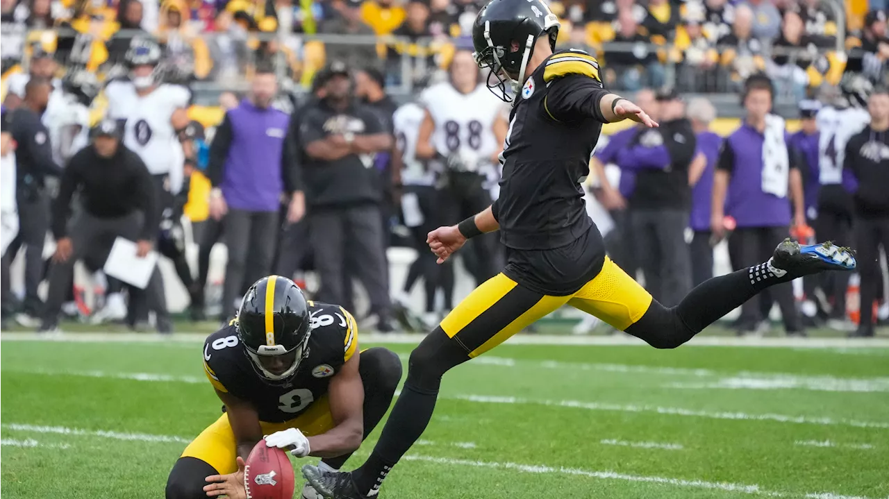 Boswell's six FGs help Steelers edge Ravens