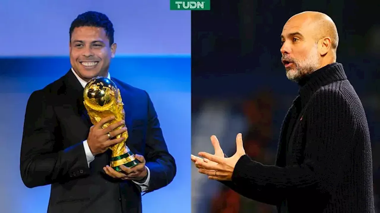 El increíble pacto entre Ronaldo y Pep Guardiola que ilusiona a la selección de Brasil