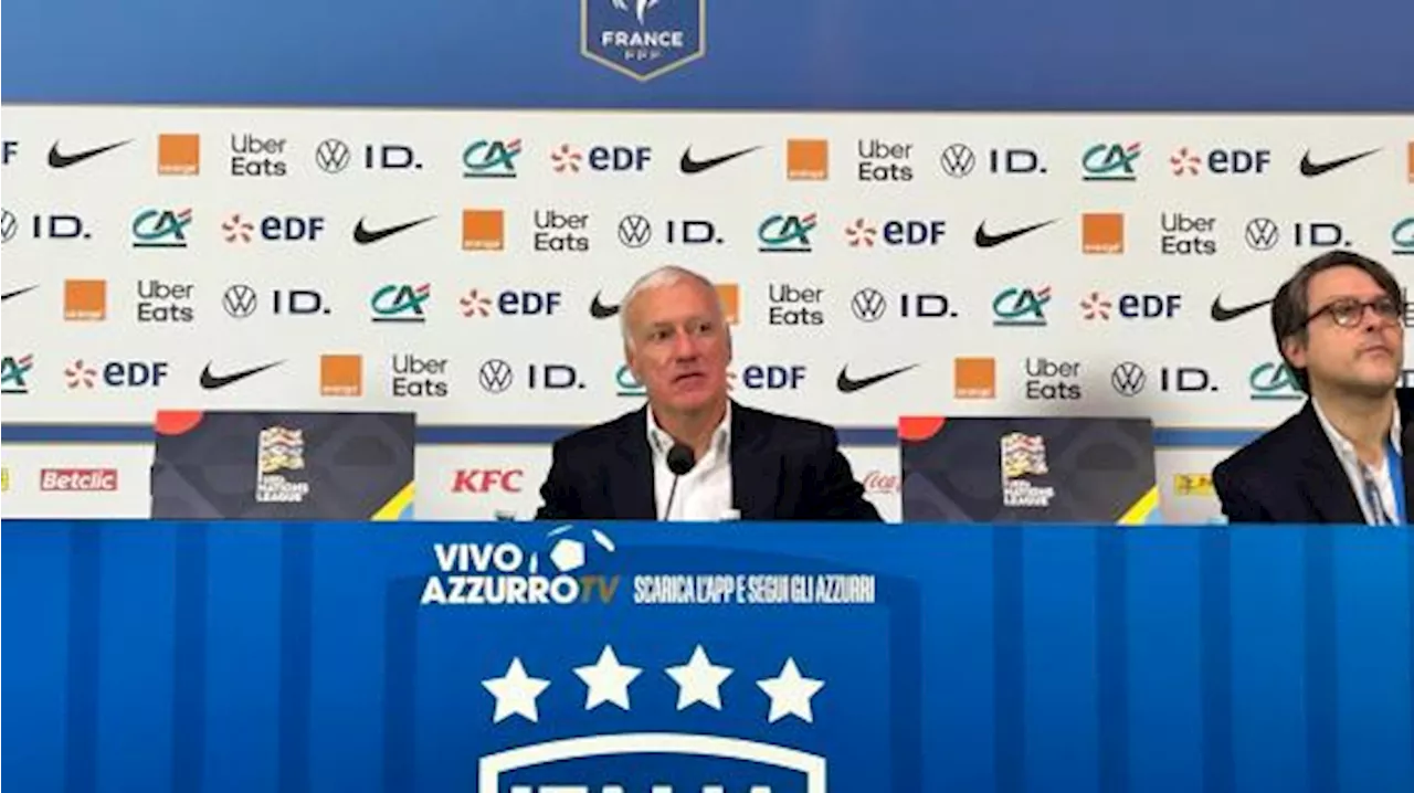 Deschamps e i fischi all'inno francese: 'Purtroppo ora è di moda... Non so perché'