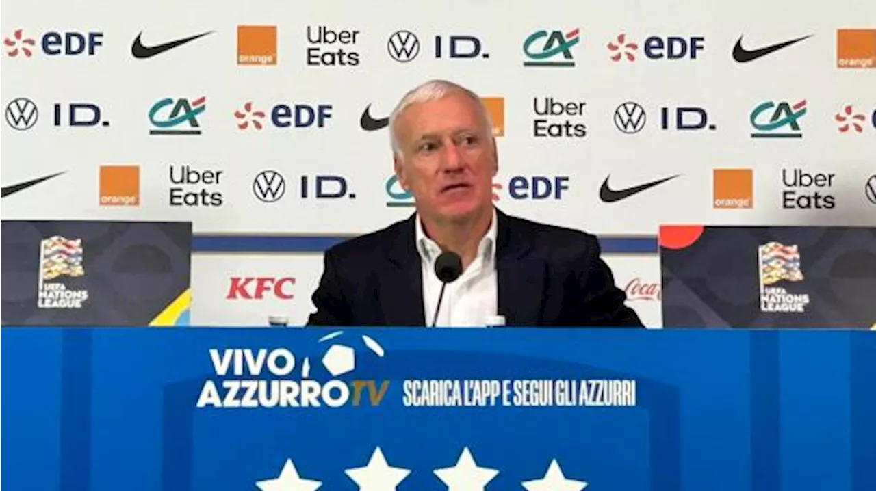 Deschamps: 'Vincere qua è sempre un orgoglio. Critiche? Potete scrivere quello che volete'