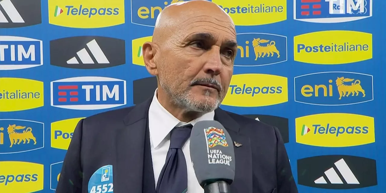 Spalletti: “Italia, bilancio positivo. Questo ko non deve toglierci certezze'