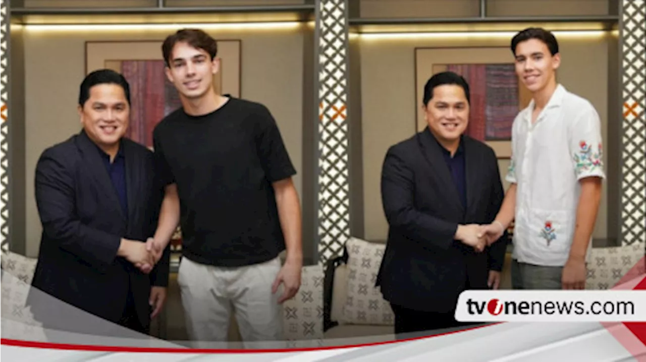 Tim Geypens dan Dion Markx Resmi Jalani Proses Naturalisasi, Erick Thohir Beberkan Target Akhirnya