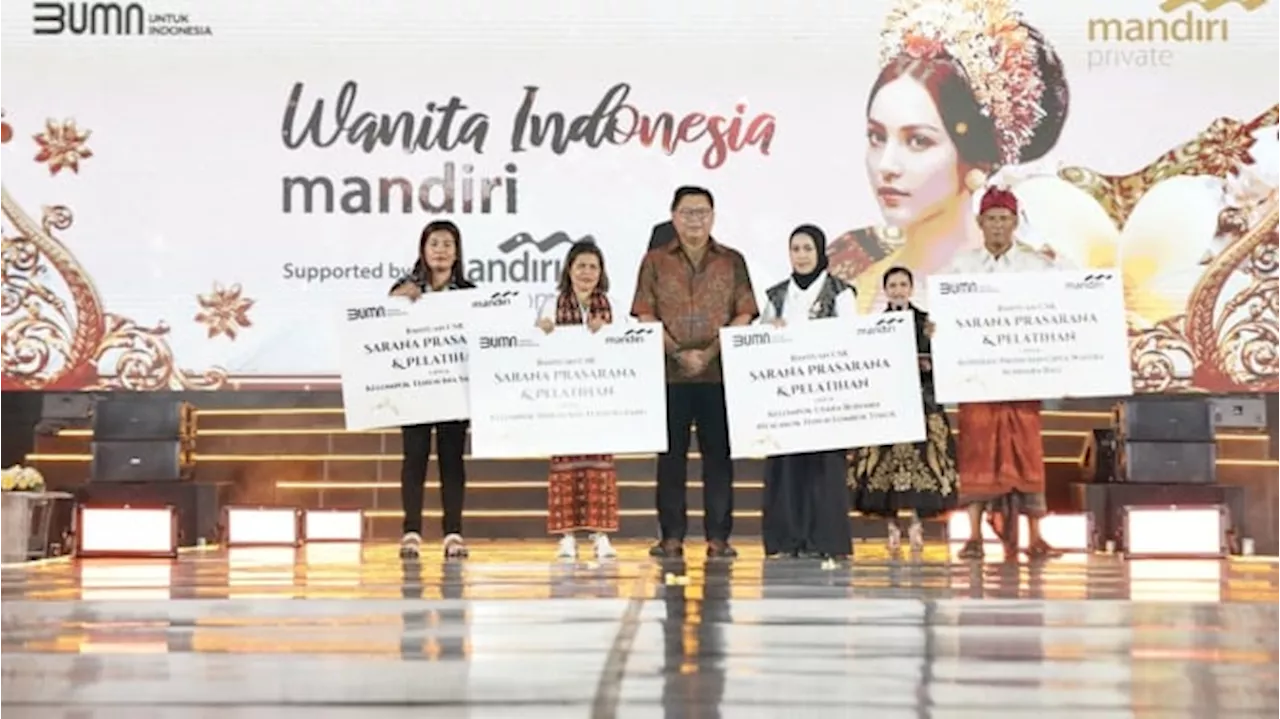 Dukung Industri Kreatif, Bank Mandiri Dorong Tenun Tradisional Bali, Lombok dan Kupang Menembus Pasar Global