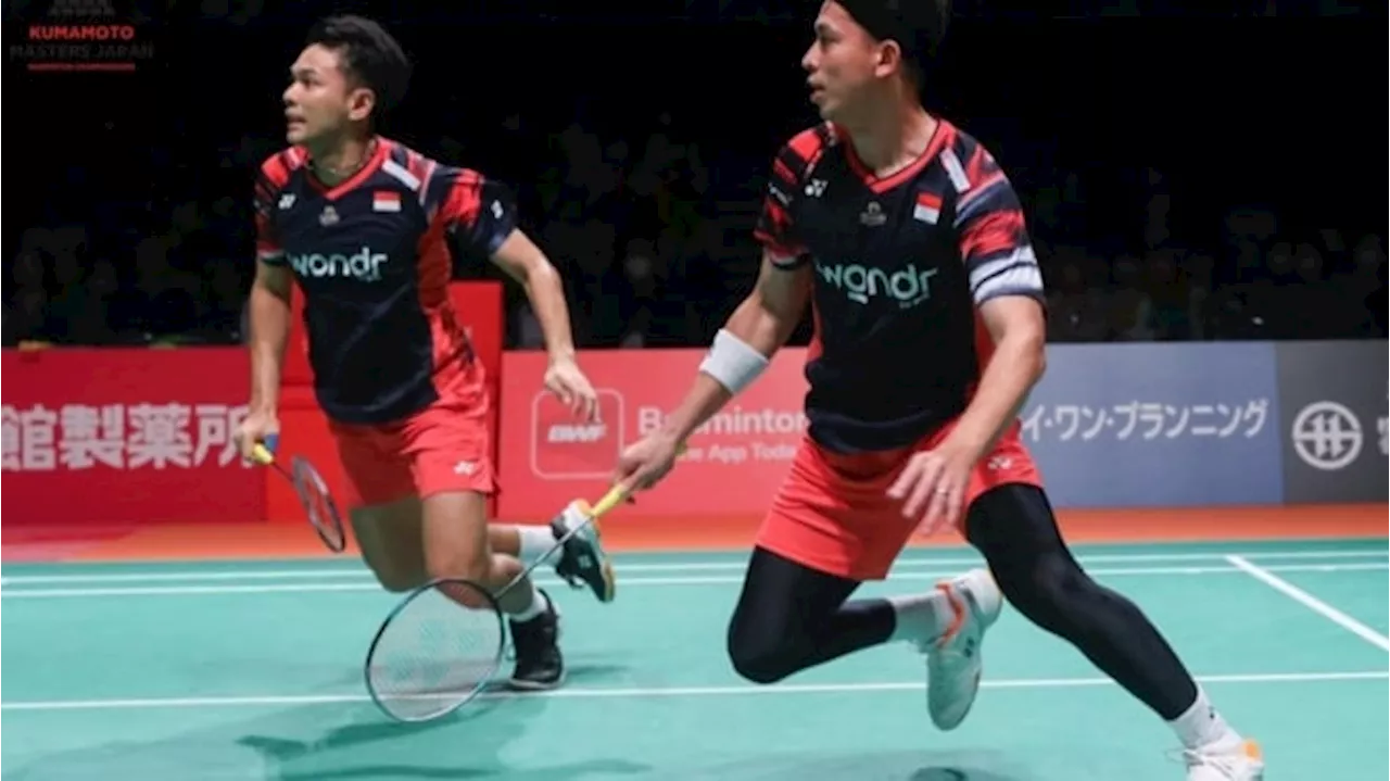 Libas Tuan Rumah Jepang, Fajar/Rian Juara Kumamoto Masters 2024