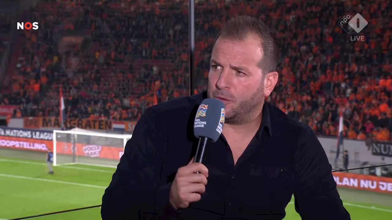 Rafael van der Vaart drukt Koeman op het hart: 'Laat hem lekker naar huis gaan'