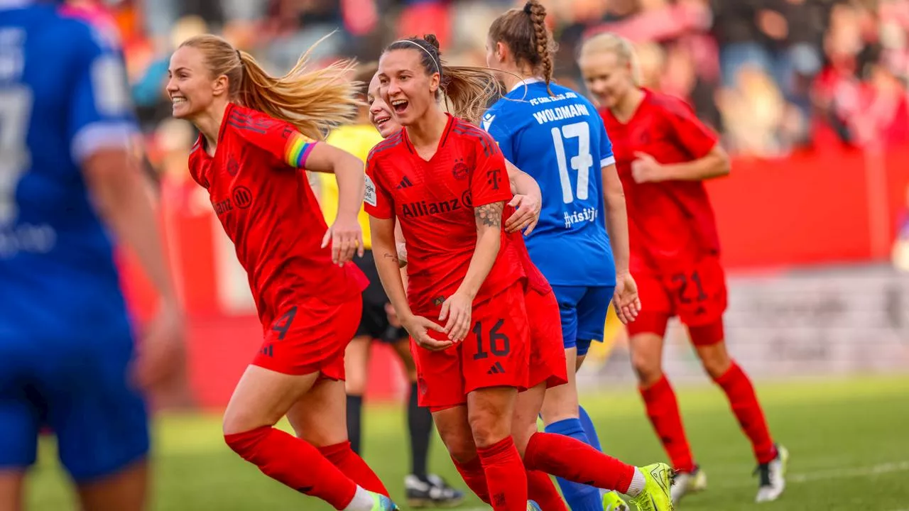 Frauen-Bundesliga: Bayern besiegt Jena mit 5:0