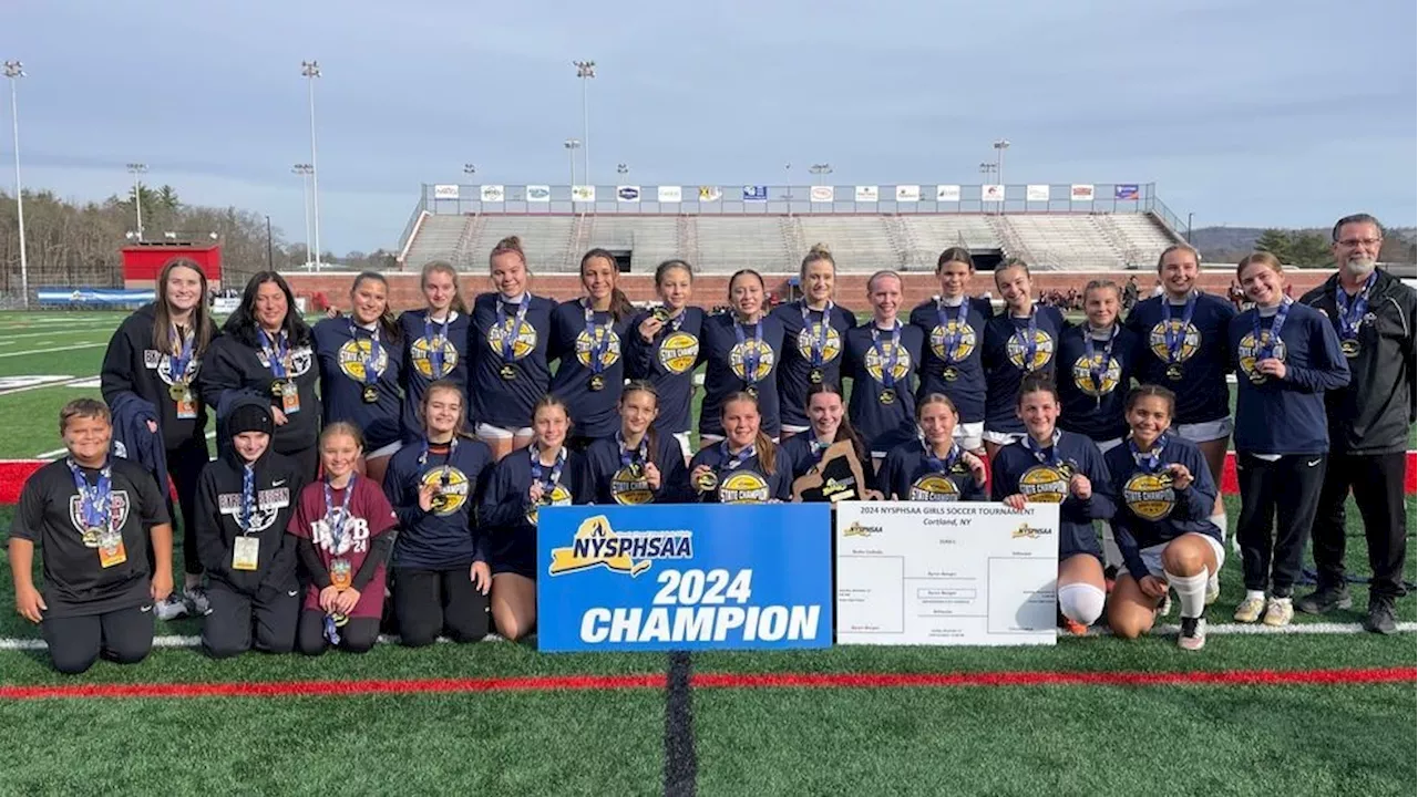 Midas Touch: Gray's golden goal clinches first-ever NYS title for Byron-Bergen girls