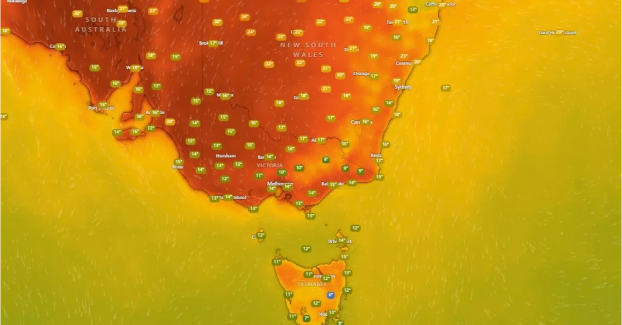 Heatwave conditions forecast for south-eastern Australia