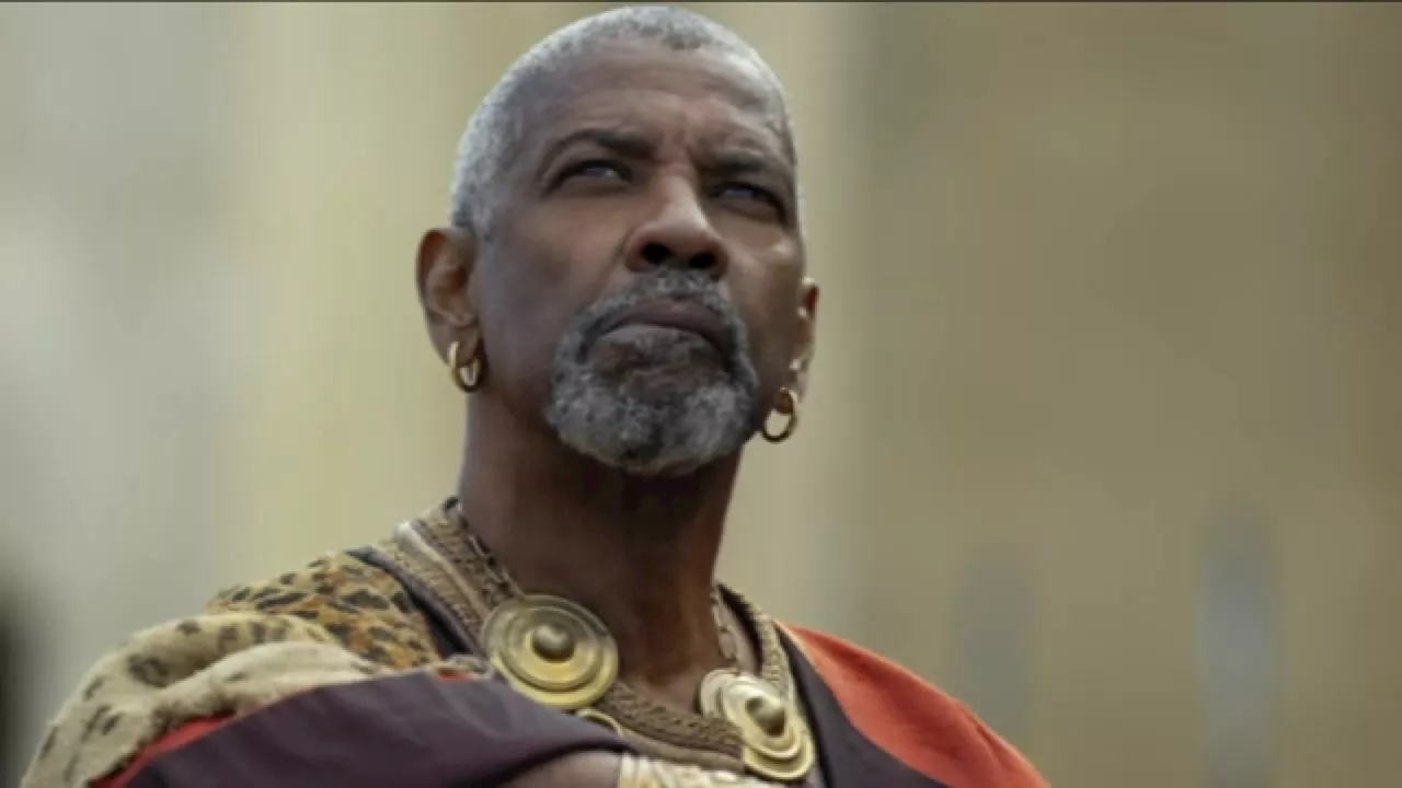 Denzel Washington graces the screen again in epic sequel 'Gladiator II'