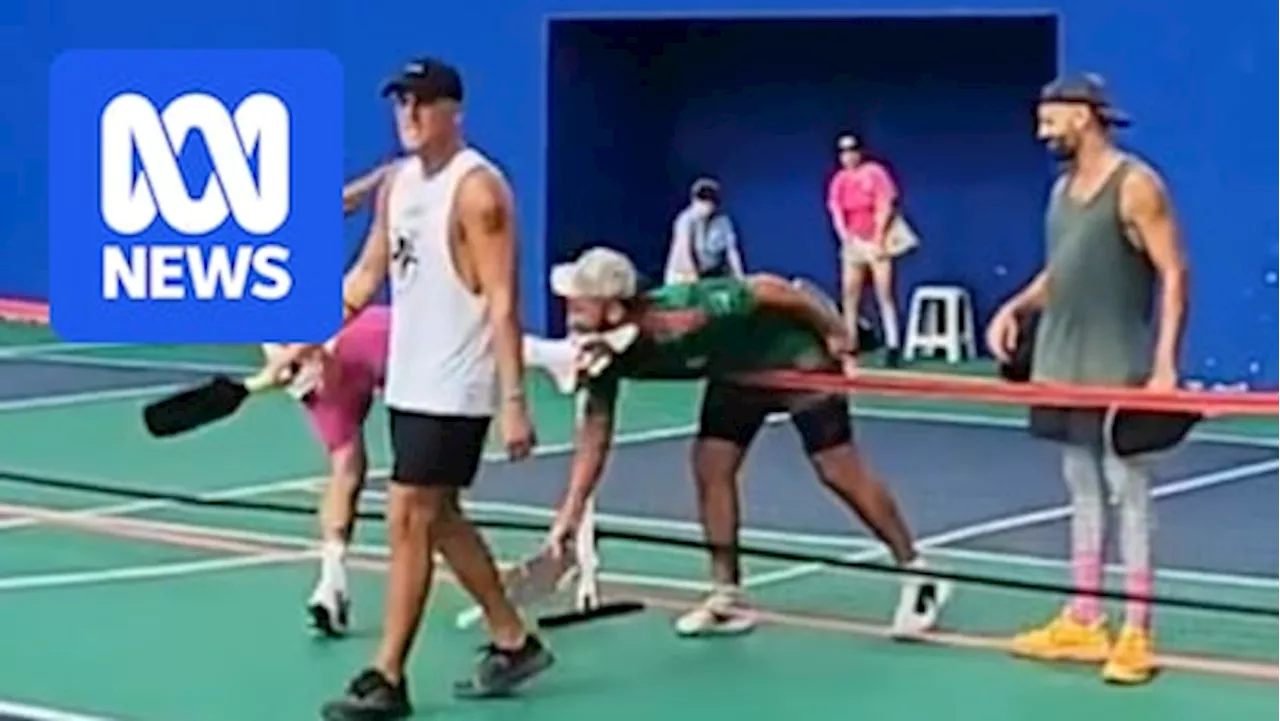 Brutal head kick after pickleball tournament loss goes viral