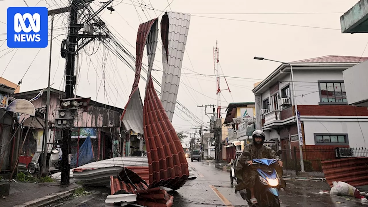 Typhoon Man-yi death toll rises in Philippines as major clean-up gets underway