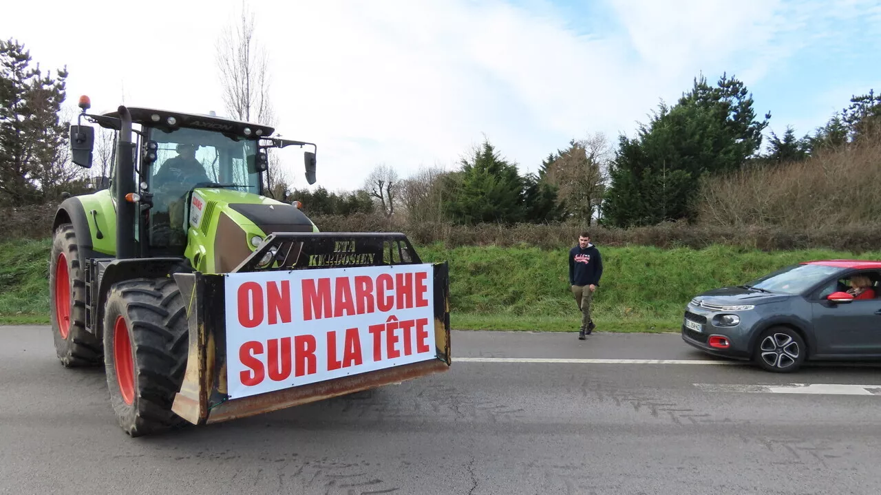 Où les agriculteurs vont-ils manifester ce lundi 18 novembre à Lamballe ?